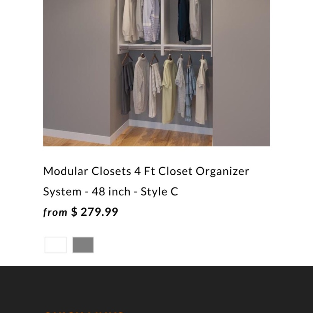 Modular Closet New - Picture 2 of 4